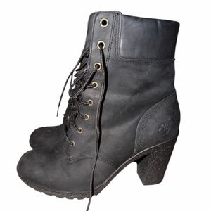 Timberland Women's Charcoal Lace-Up Boots